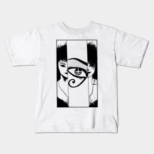 Deathly Eye (black) Kids T-Shirt